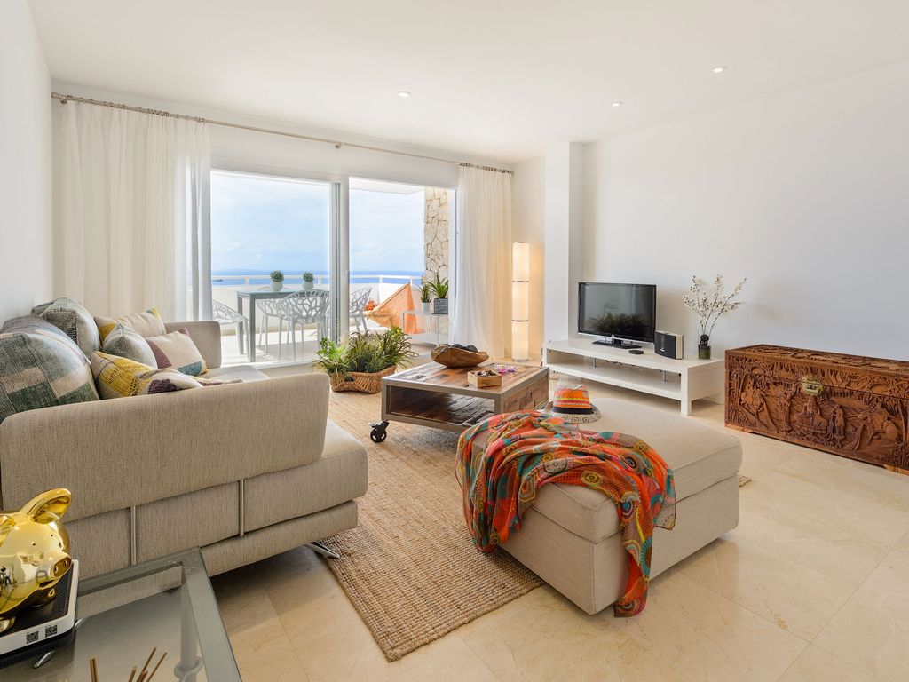 APARTMENT IN IBIZA WITH PRIVATE BEACH